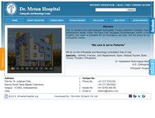 Tablet Screenshot of drmetanhospital.org